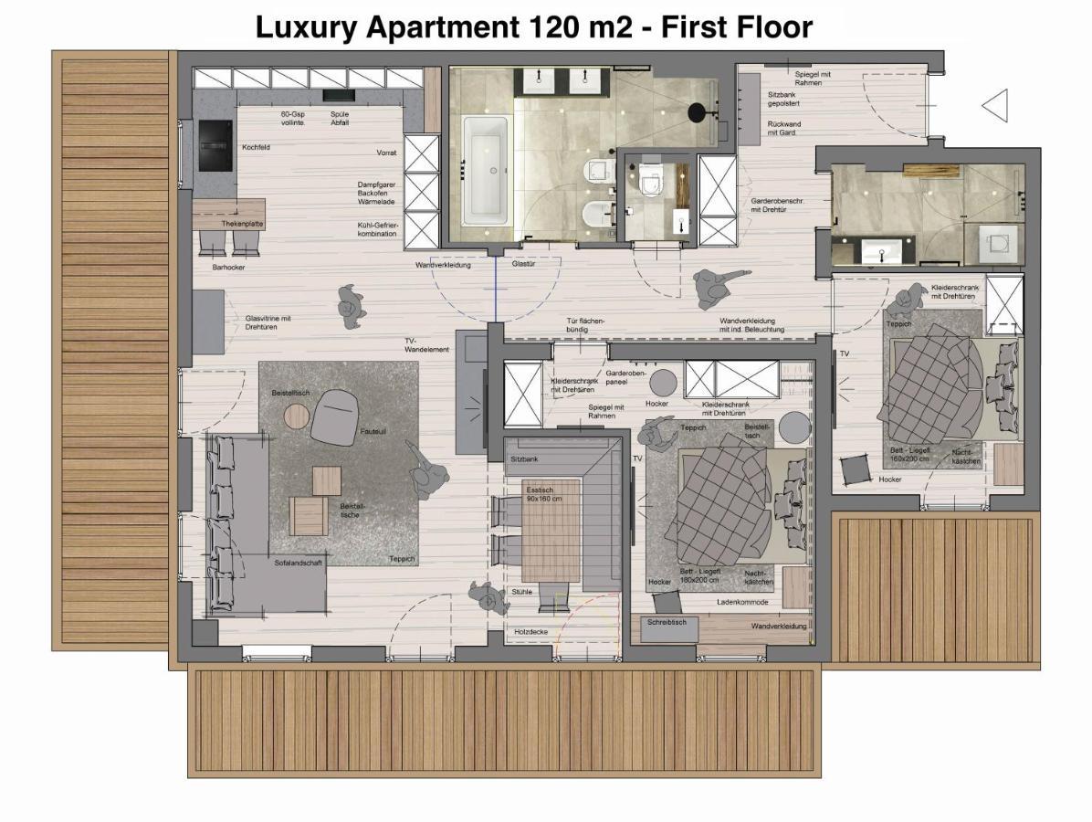Luxury Apartment 108 m2 Bad Wiessee Extérieur photo